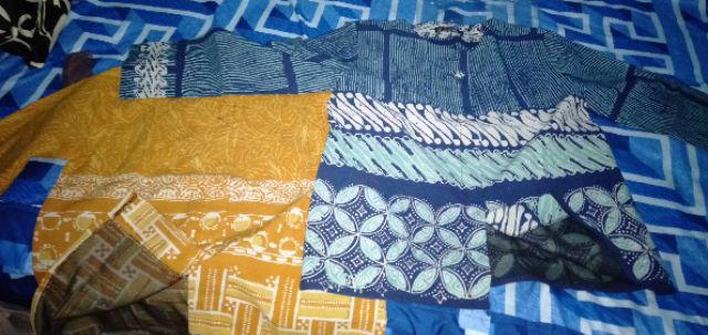 Atasan Batik Wanita S M L Xl