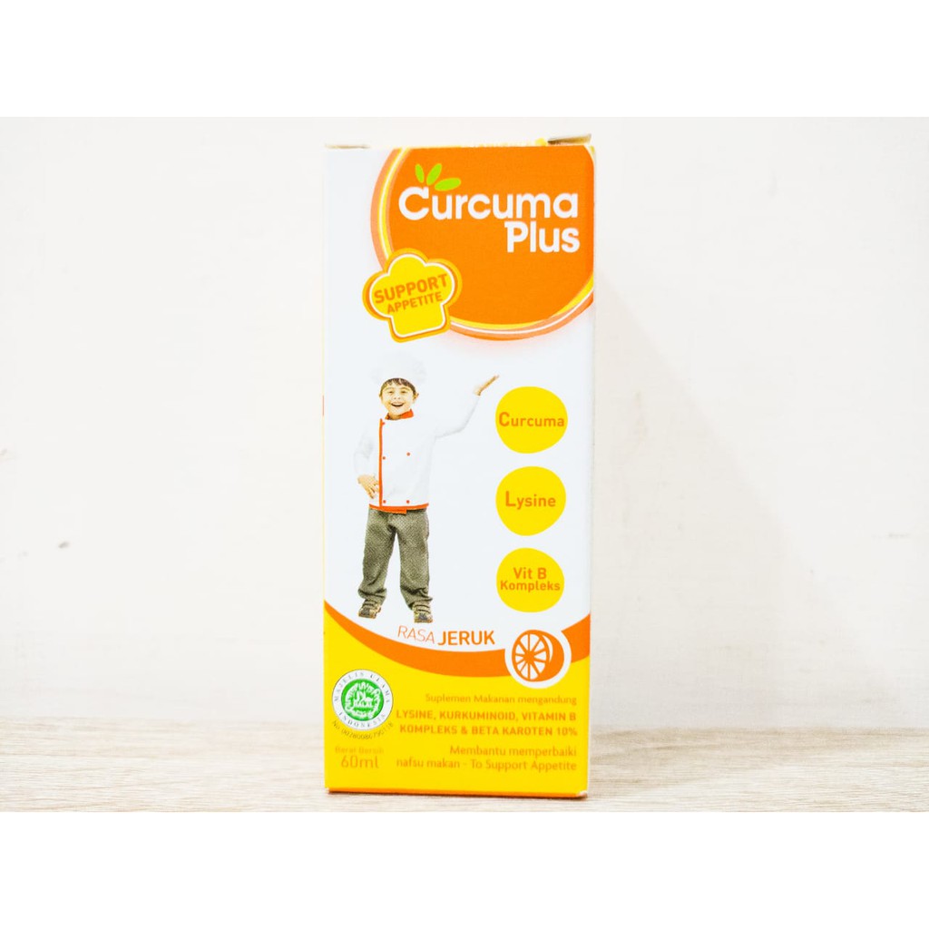 CURCUMA PLUS SUPPORT APPETITE SIRUP 60 ML - CURCUMA PLUS LYSINE
