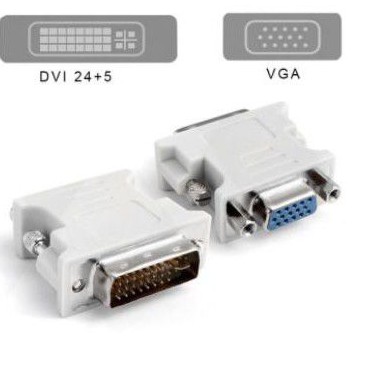 Konektor DVI (24+5) To VGA / Connector DVI To VGA