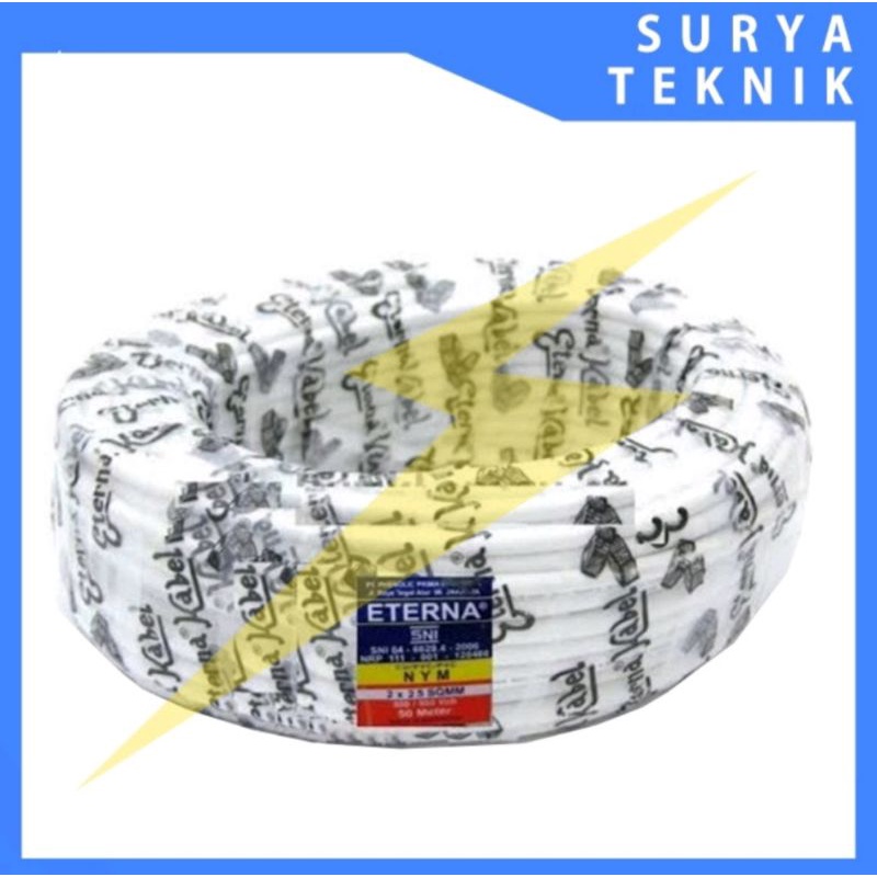 kabel Eterna 2x2.5 per Meter