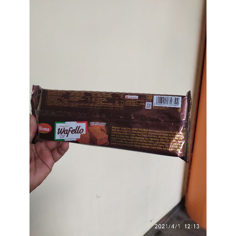 Wafello Wafer Choco Blast 135gr