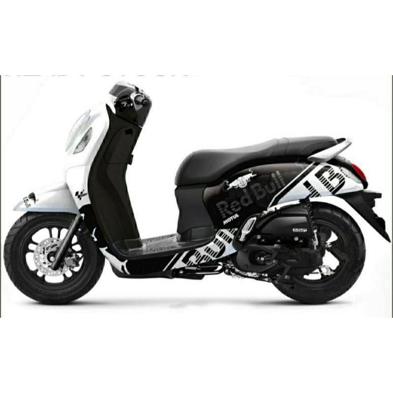 DECAL SCOOPY 2021 FULL BODY - STICKER VARIASI SCOOPY 2021 FULL BODY