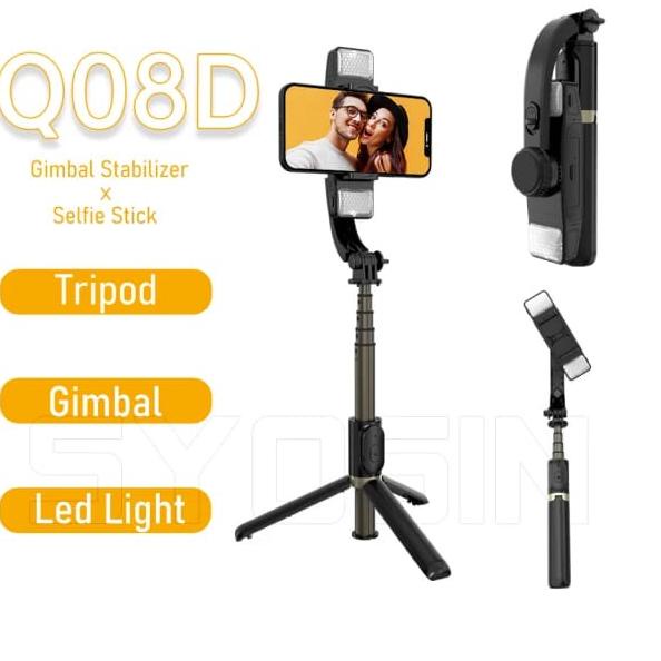 Baru Update GIMBAL STABILIZER LAMPU Q08D