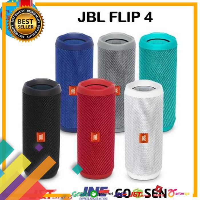 HOT SALE.. JBL FLIP 4 BLUETOOTH SPEAKER ORIGINAL - PUTIH ..TERMURAH