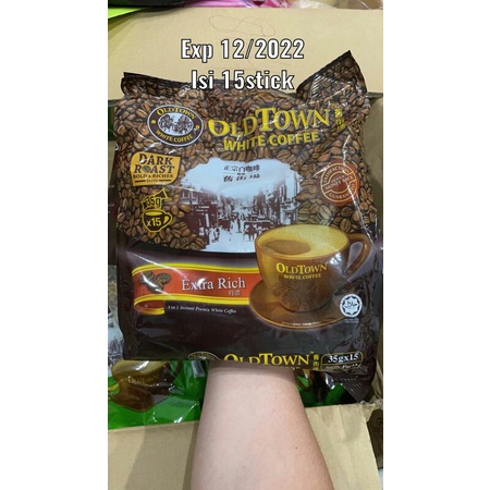 

Import Oldtown white coffee Extra Rich 1bungkus isi 15stick