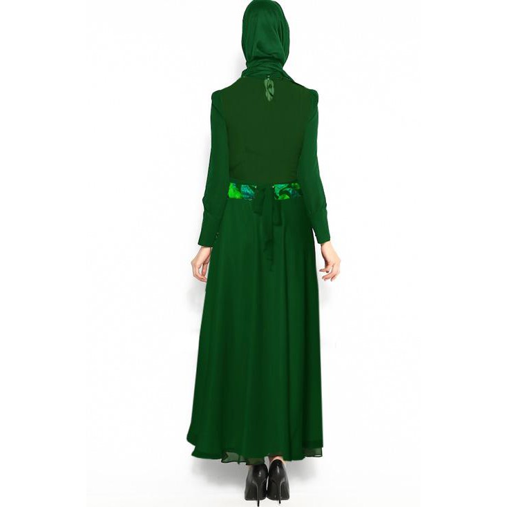 Baju Gamis Maxi Dress Muslim Long Abaya Big Size (S-6Xl)Bbw003 By Yulia Shop