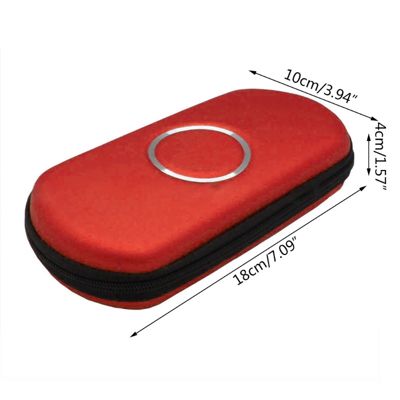 Cre Hard for Shell Storage Bag Untuk PSP 1000 2000 3000konsol Portable EVA Tahan Air Travel Untuk Case Cover Pouch Handba