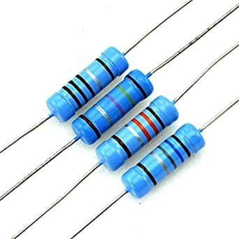Resistor R 33k R33k 33 K Ohm 1 Tolerance 1 4w Metal Film Biru Presisi Shopee Indonesia