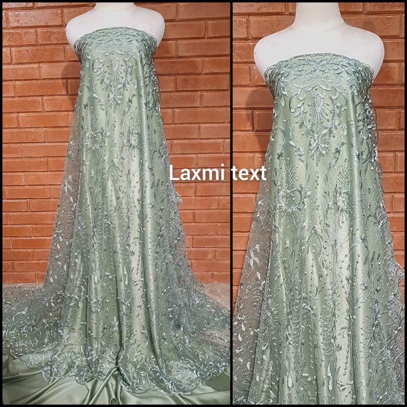 Kain tile akar mutiara  / bahan tile mutiara/ cocok untuk dress gaun seragaman dll TERMURAH