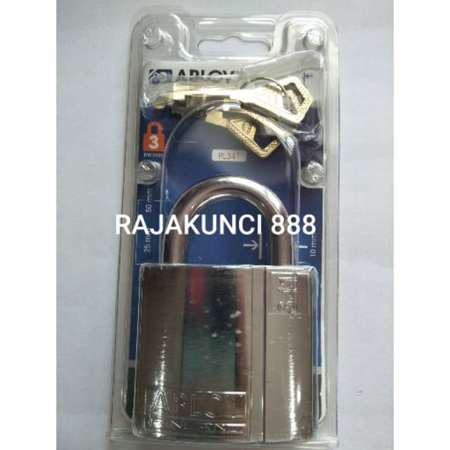 Gembok ABLOY PL341C/25 / Gembok ABLOY / Gembok anti cairan kimia dan anti potong / Gembok