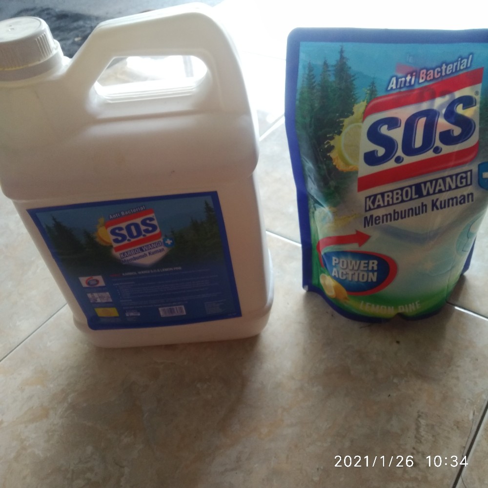 Sos Karbol Jerrycan 4l-lemon 99%