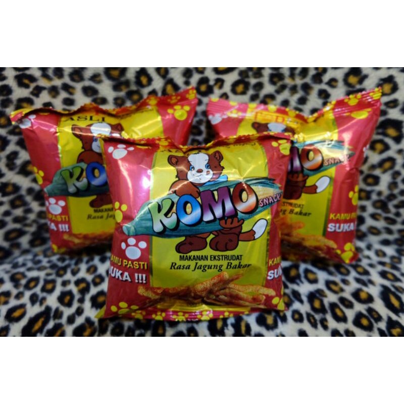 

snack komo jagung bakar 1pcs cemilan/chiki jadul