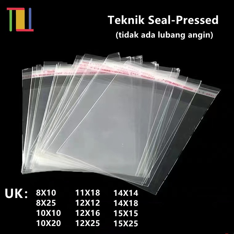 Jual Opp Sealtape Plastik Opp Plastik Bungkus Souvenir Atau Kue 100 Pcs Shopee Indonesia 7852