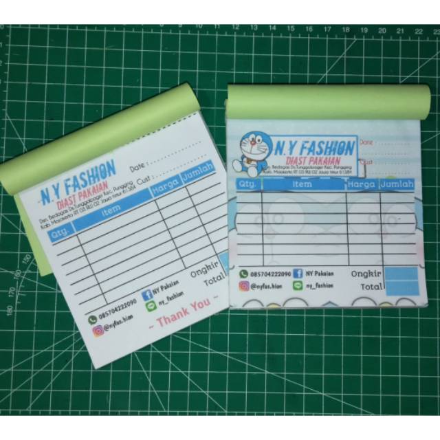 

NOTA OLSHOP CUSTOM 10X10 1ply/2ply