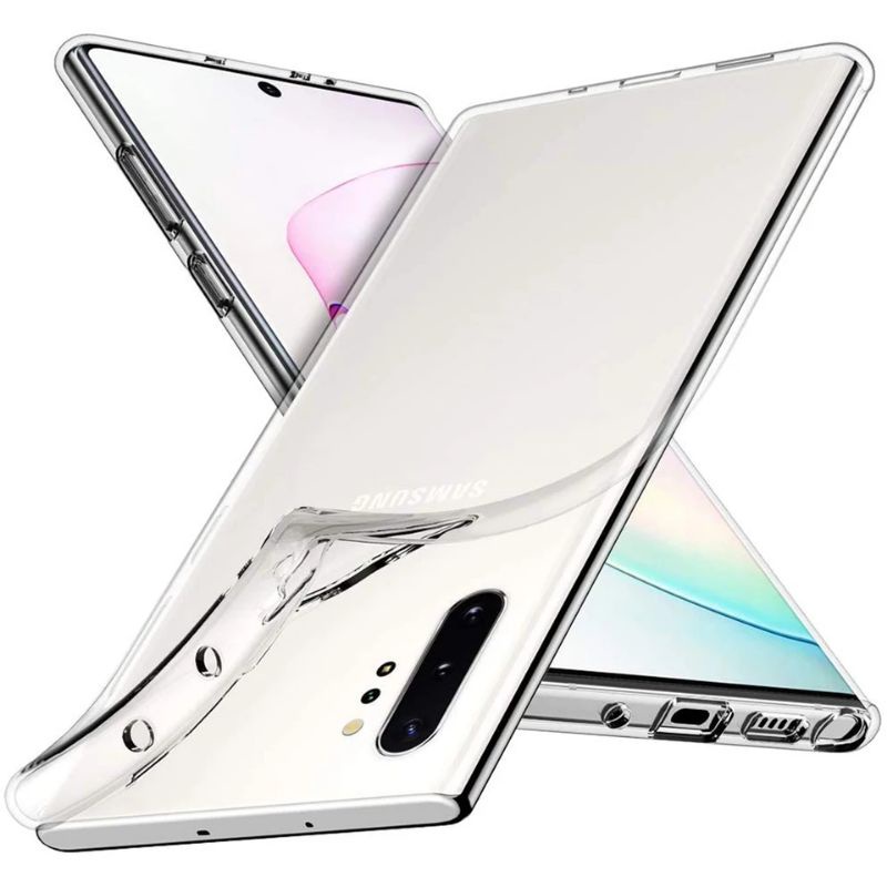 TPU Case Samsung Note 10 Plus Samsung Note 10 Pro Soft Case Clear Bening Transparant Original