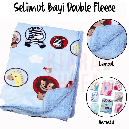 Kiarashafa - Selimut Bayi Double Fleece