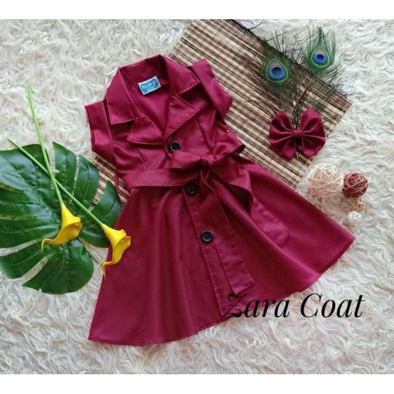 DRESS ANAK & DEWASA "ZARA COAT"