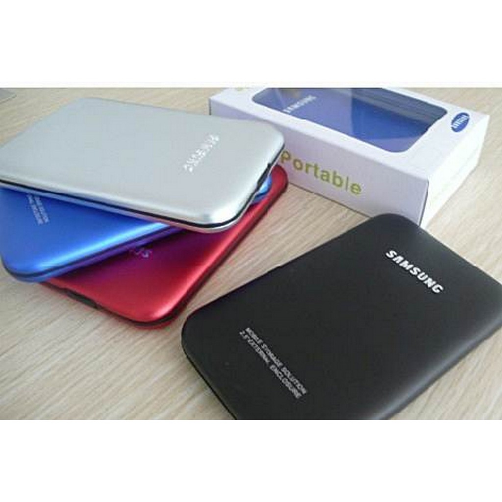 Casing Harddisk stainless Eksternal samsung F2 USB 3.0 Enclosure HDD 2.5&quot; SATA