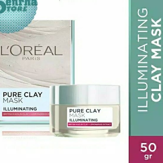 LOreal Paris Pure Clay Mask Illuminating 50gr
