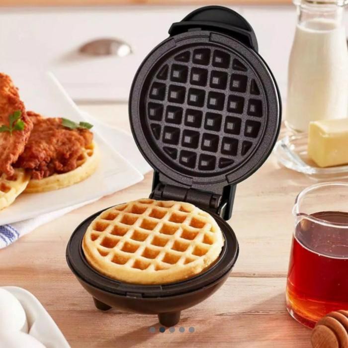 Mini Maker Waffle Elektrik-Pembuat Waffle