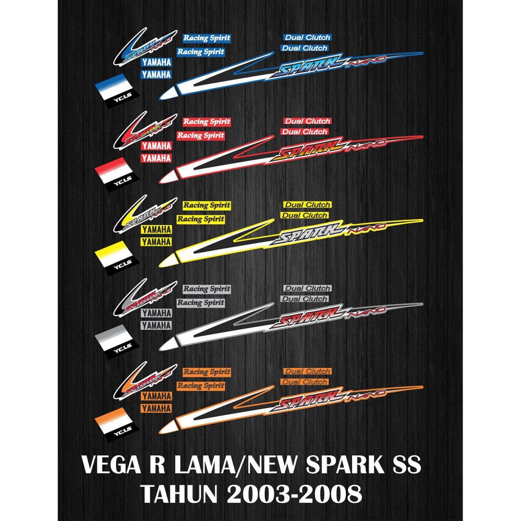 Striping List Vega R lama/new Spark SS