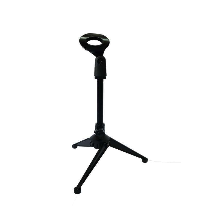 TRIPOD MIC / DUDUKAN MIC / STAND MIC MEJA DESKTOP KAKI TIGA