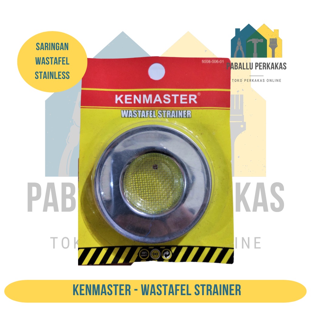Saringan Wastafel / Wastafel Strainer Cuci Piring Kenmaster / Saringan Bak Cuci Piring