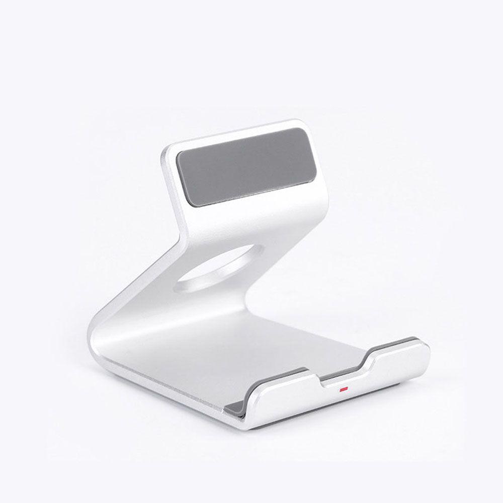 Rebuy Holder Ponsel Paduan Aluminium Dapat Dilipat Desktop Ponsel Stand Desktop Adjustable Tablet Holder