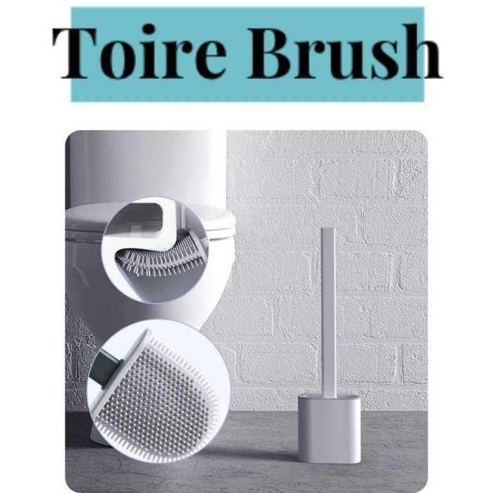 Toire Brush Sikat Toilet Elastis