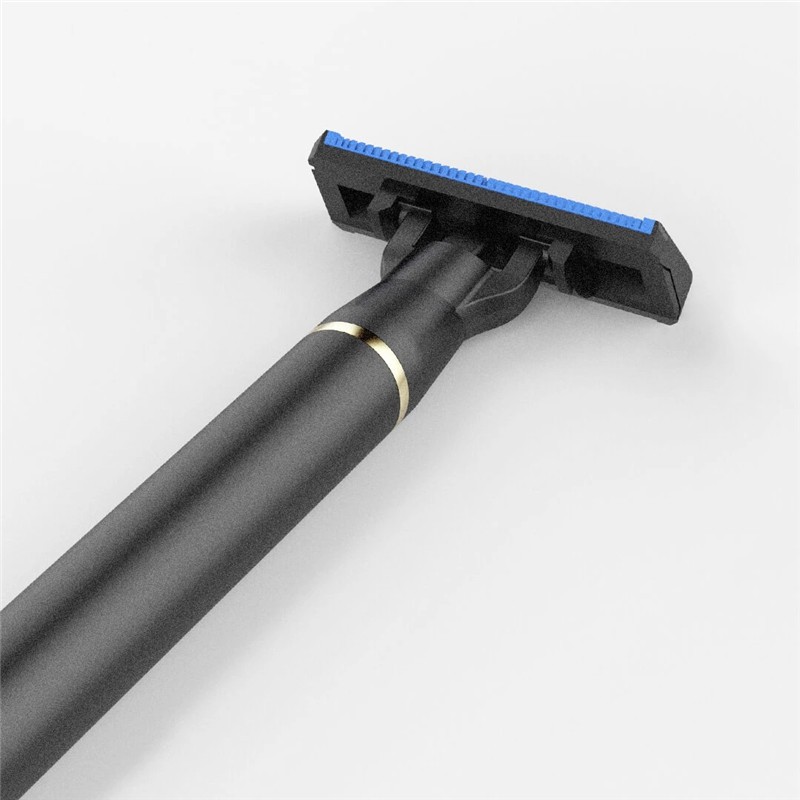 406 HUANXIN H600 Men Wet Razor 7 in 1 Sets Magnetic Lemon Flavor