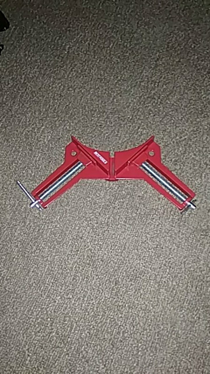 Clamp Corner Catok Mitre Siku Sudut 3 Inch Klem Sudut Rrt / Catok Pojok Merah