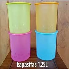 1 PC - Polkadot Canister Tupperware Toples