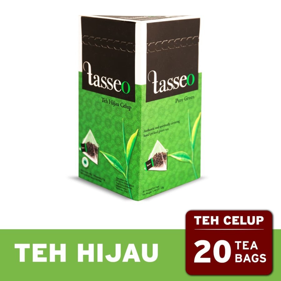 

Tasseo Pure Green 20 Bags / Teh Hijau Celup