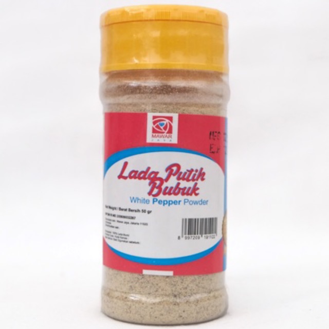 

Lada Putih Bubuk Murni