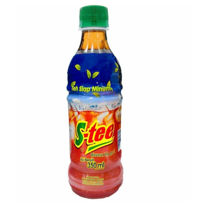 

S-TEE OLAHAN TEH SIAP MINUM KEMASAN BOTOL PLASTIK 390ML ORIGINAL PRODUK SOSRO