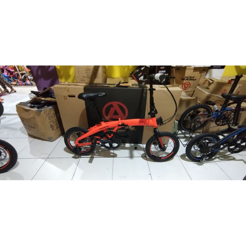 sepeda lipat Pasific 2980RX 6.8 uk 16