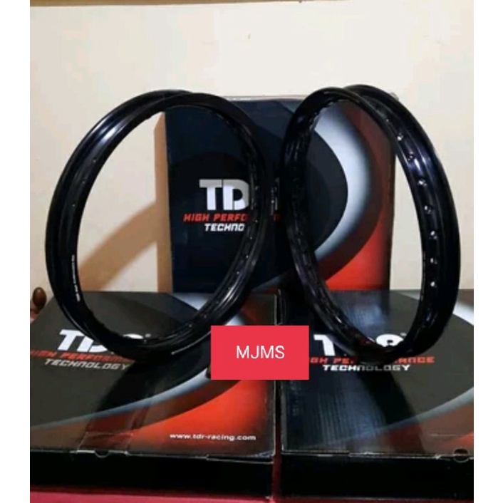 Velg TDR WM ukuran 160 185 ring 17 sepasang velg TDR ring 17 160 dan 185