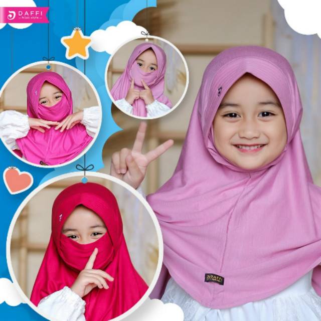 Jilbab anak jilbab anak lucu jilbab anak terbaru jilbab daffi daffi hijab