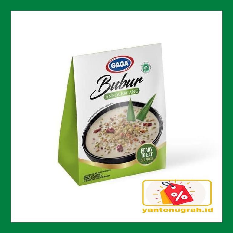 

Ytnksot Gaga Bubur Aneka Kacang Paket 1 Packs (2 Pouch) Sotyt07