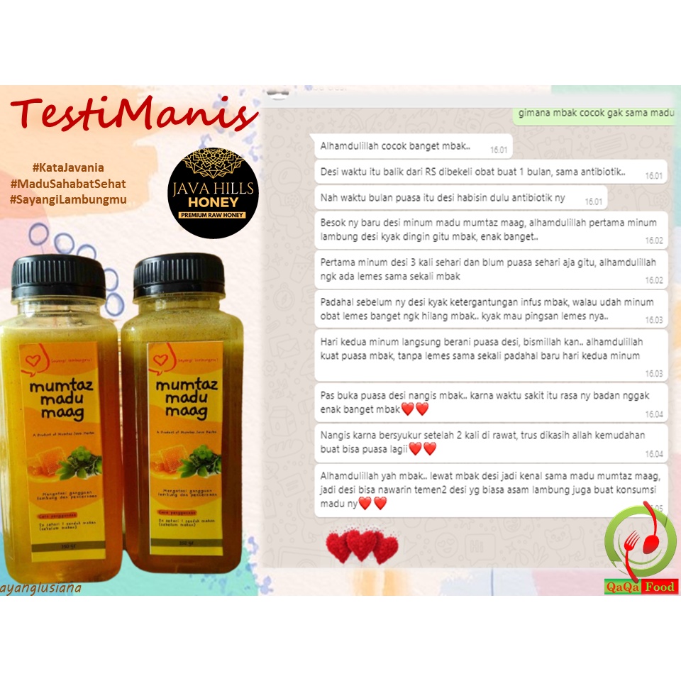 Madu Lambung maag maagh Lambung obat herbal asli 100% alami radang Asam Lambung imunitas tubuh 650 Gram-6