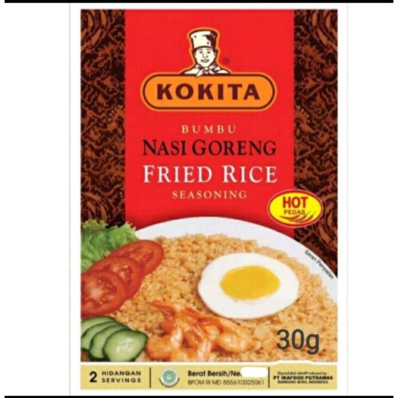 

kokita nasi goreng pedas 60 gram pedas merah cabe