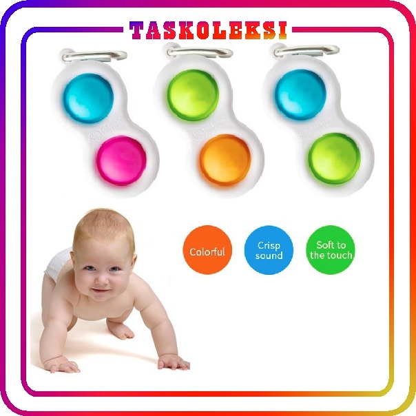 ☛TK☚ R362 Simple Dimple Fidget Toy Set Stress Relief Toys Autism Anxiety Stress Hand Toys For Kids