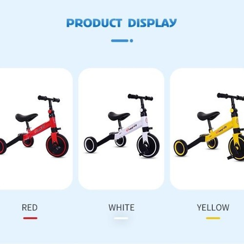 Happy Baby Balance Bike 3 in 1 Sepeda Keseimbangan Anak Happybaby Roda 3