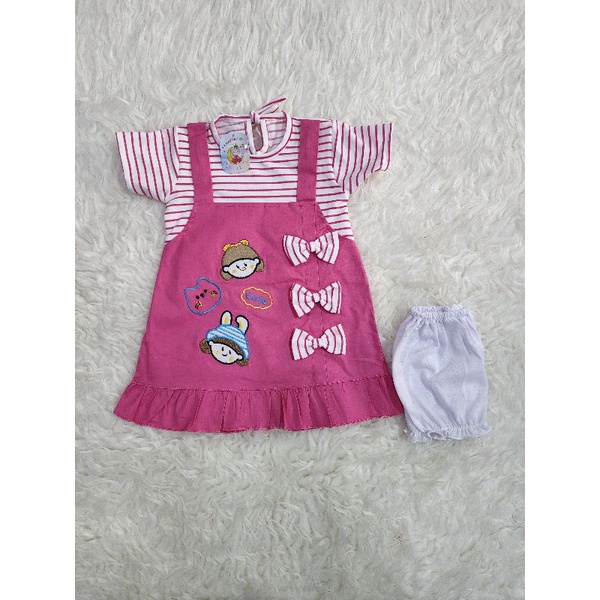 baju bayi perempuan dress baby girl hsv9