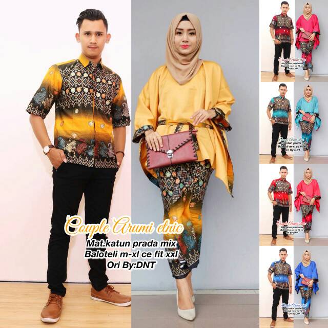 Batik couple arumi etnic