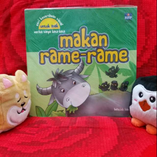 Makan Rame Rame, seri kecerdasan visual untuk anak
