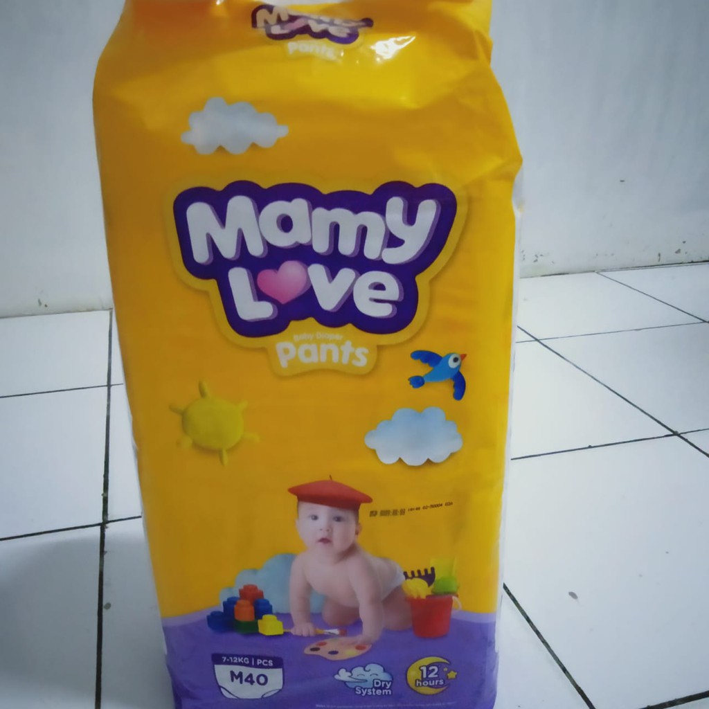 Jual Mamy Love Pants M 40 / Diapers / Popok Sekali Pakai Indonesia