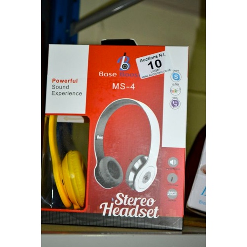 HEADPHONE/HEADSET STREO BASE BOOSTER BB-2001 (KUALITAS BAGUS)