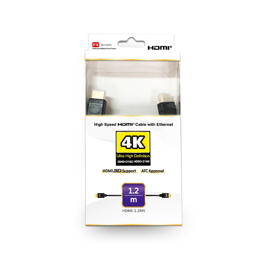 Kabel HDMI PX - PX HDMI Cable / HDMI-1.2MS - 1.2M