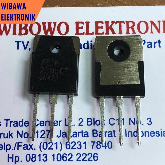 Transistor mosfet 23N50E 23N50 besar wbwele88 Kualitas Baik